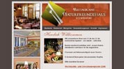 Webseite Webdesign  Restaurant Naturfreundehaus Schweinfurt